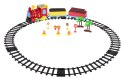 Interaktywna Lokomotywa dla dzieci 3+ Dźwięki + Światła + Ruchome elementy + 2 Wagony + Akcesoria Interaktywna Lokomotywa dla dzieci 3+ Dźwięki + Światła + Ruchome elementy + 2 Wagony + Akcesoria